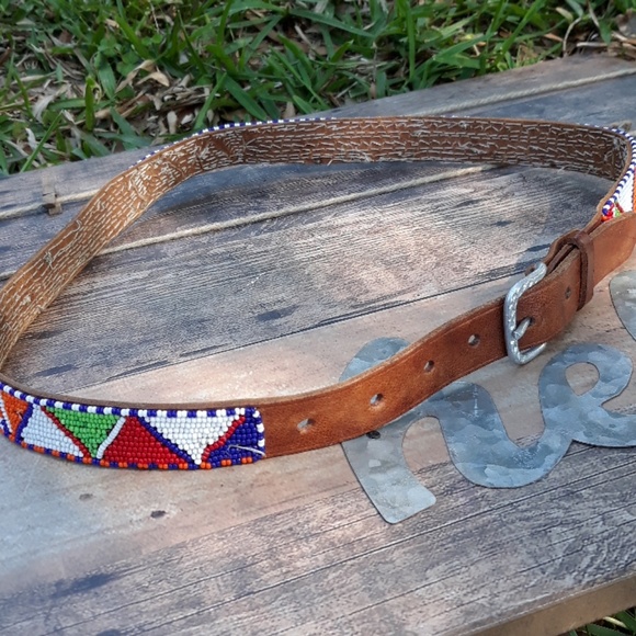 70's vintage Indian princess Belt Xsmall